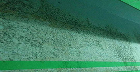 車庫墻壁發(fā)霉